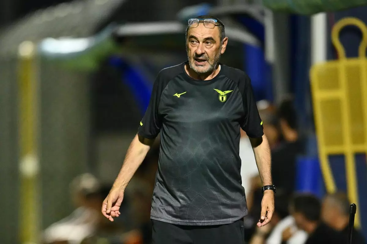 Sarri “Legato alla Lazio. Blocco mercato? Miglioreremo col lavoro” - 