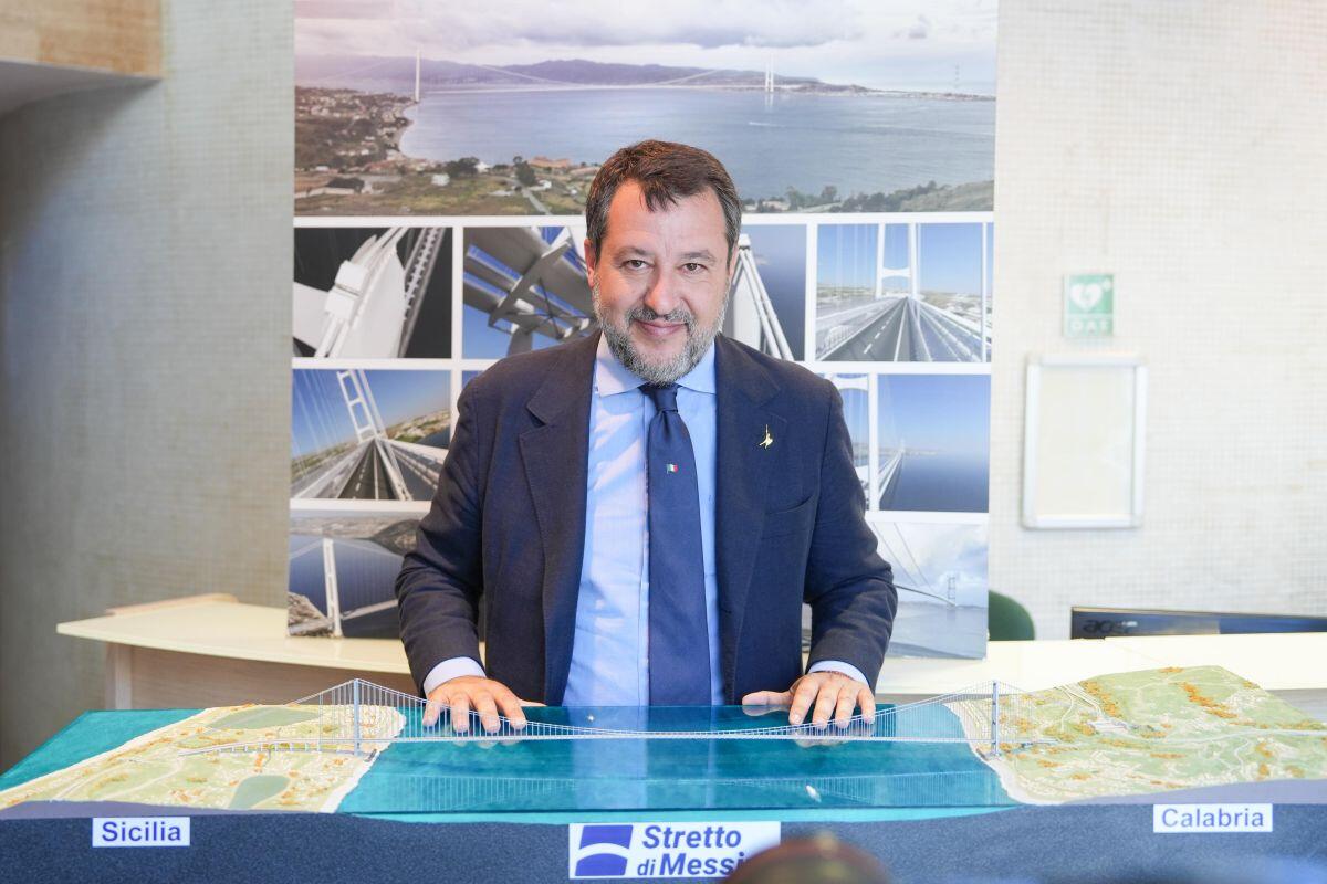 Salvini “Il Ponte sullo Stretto può essere una grande operazione antimafia” - 