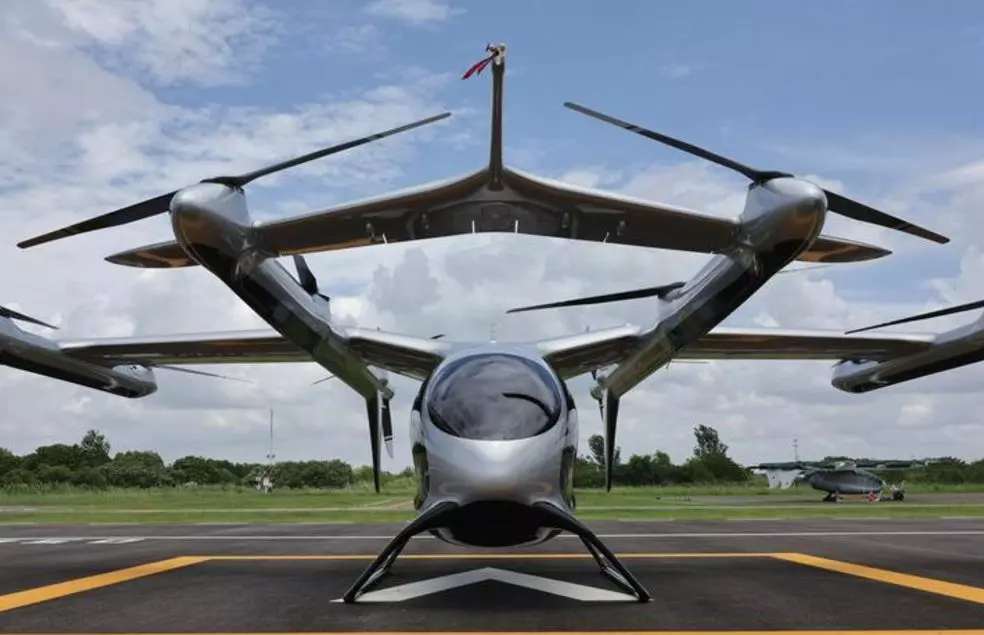 Da una startup cinese un velivolo elettrico a decollo verticale - 