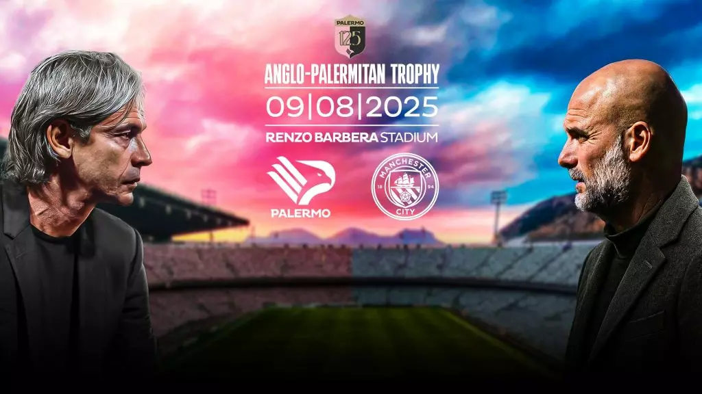 Il 9 agosto amichevole Palermo-Manchester City al Barbera -