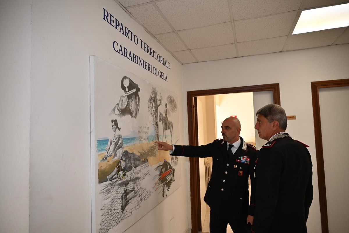 Il comandante della Legione Sicilia in visita al reparto territoriale dei carabinieri  - 