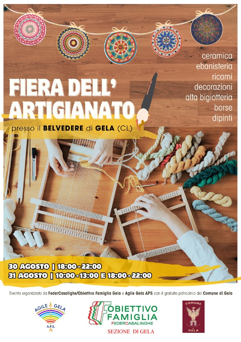  “Fiera dell’Artigianato”: due giorni di creatività e tradizione al Belvedere - 