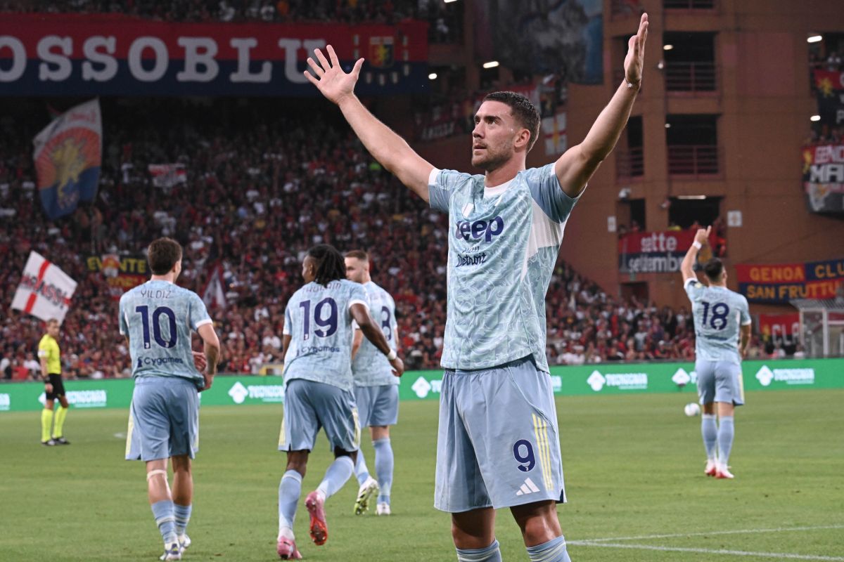 La Juventus vince di misura in casa Genoa, decide Vlahovic - 