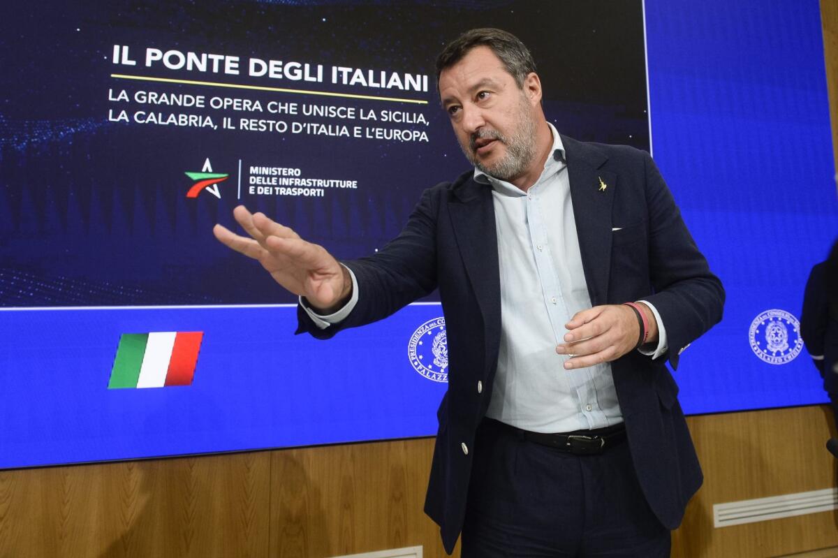 Ponte sullo Stretto, Salvini “Mai arrivati ad un punto così avanzato” - 