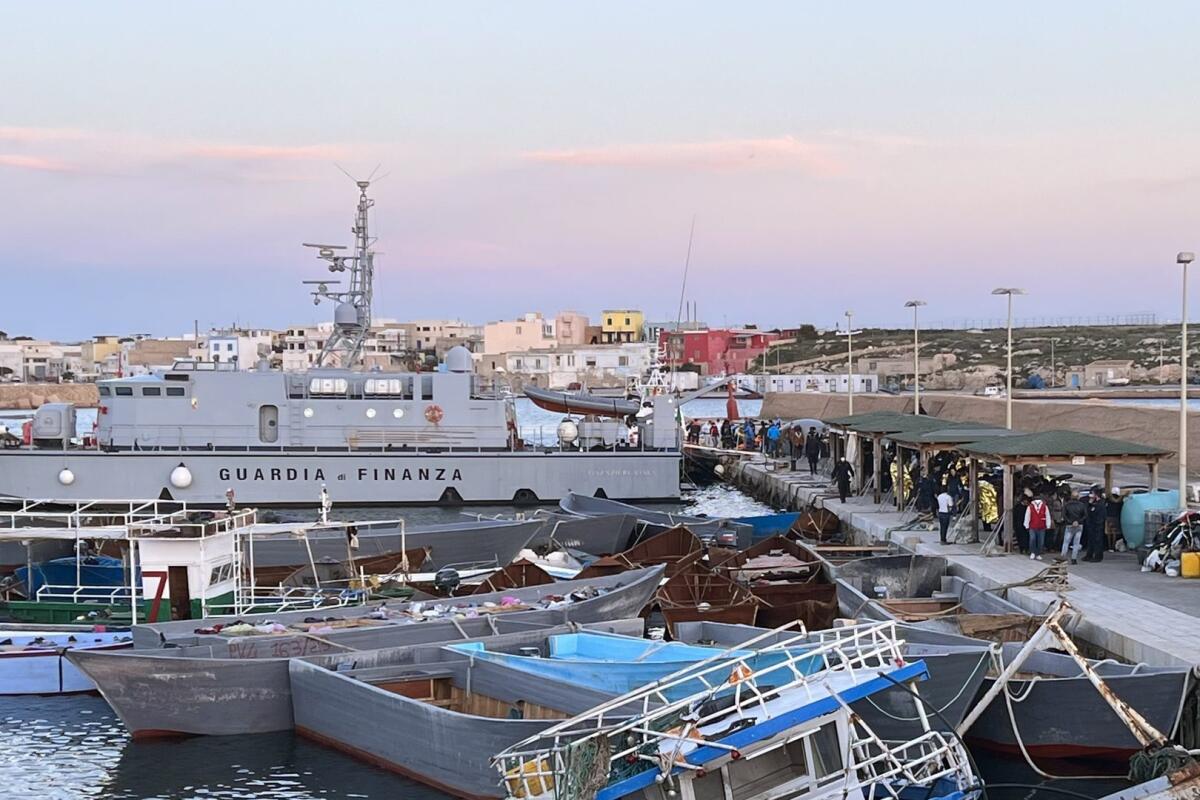 Nuovi sbarchi a Lampedusa, 132 i migranti giunti sull’isola - 
