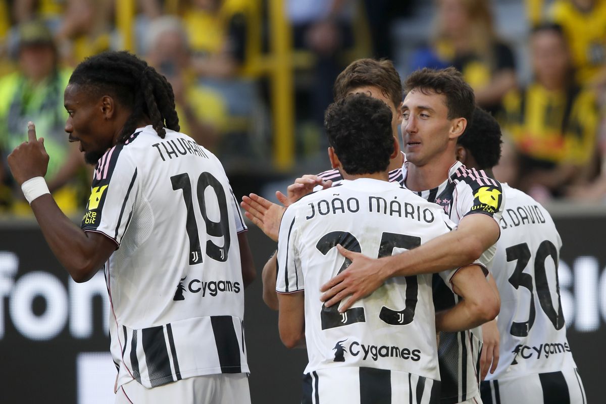 Segnali positivi per la Juve, 2-1 contro il Borussia Dortmund - 