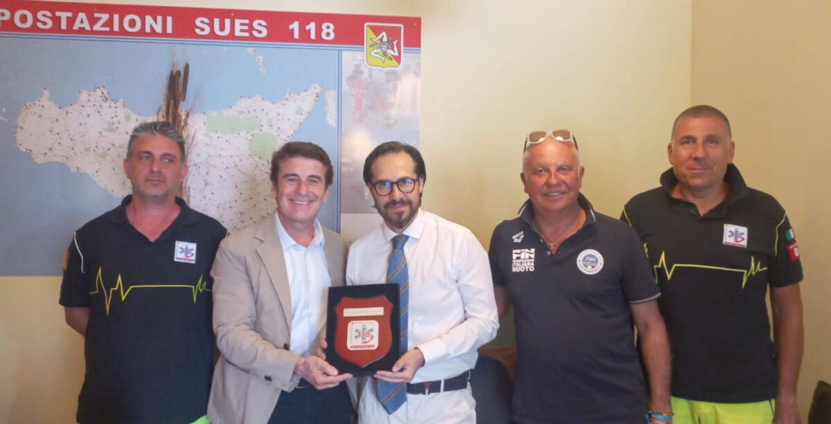 Siglata l’intesa tra Seus 118 e Federazione Italiana Nuoto-Sicilia - 