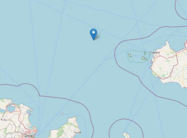 Terremoto al largo delle isole Egadi di magnitudo 4.7 - 