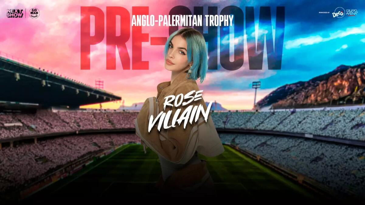 Rose Villain al ‘Barbera’, l’esibizione nel pre-gara di Palermo-Manchester City - 