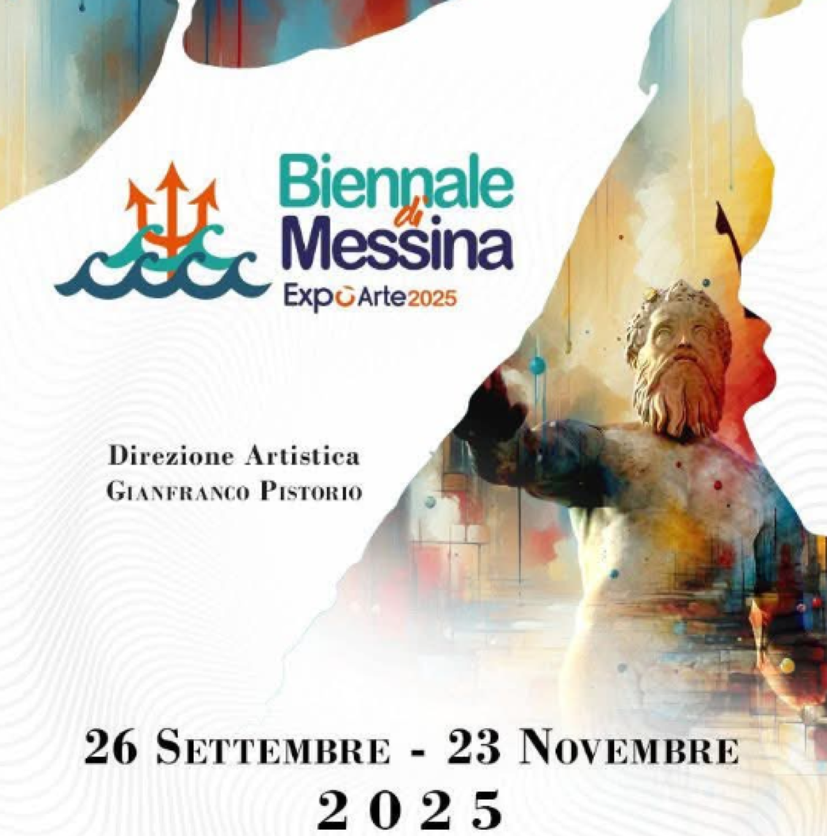 Maurizio Russo alla Biennale di Messina 2025 con l’opera Corallo - 