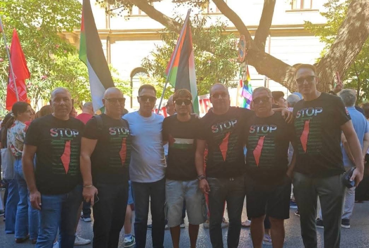 Contro il genocidio a Gaza, Cgil davanti alla prefettura: "Non si può essere neutrali" - 