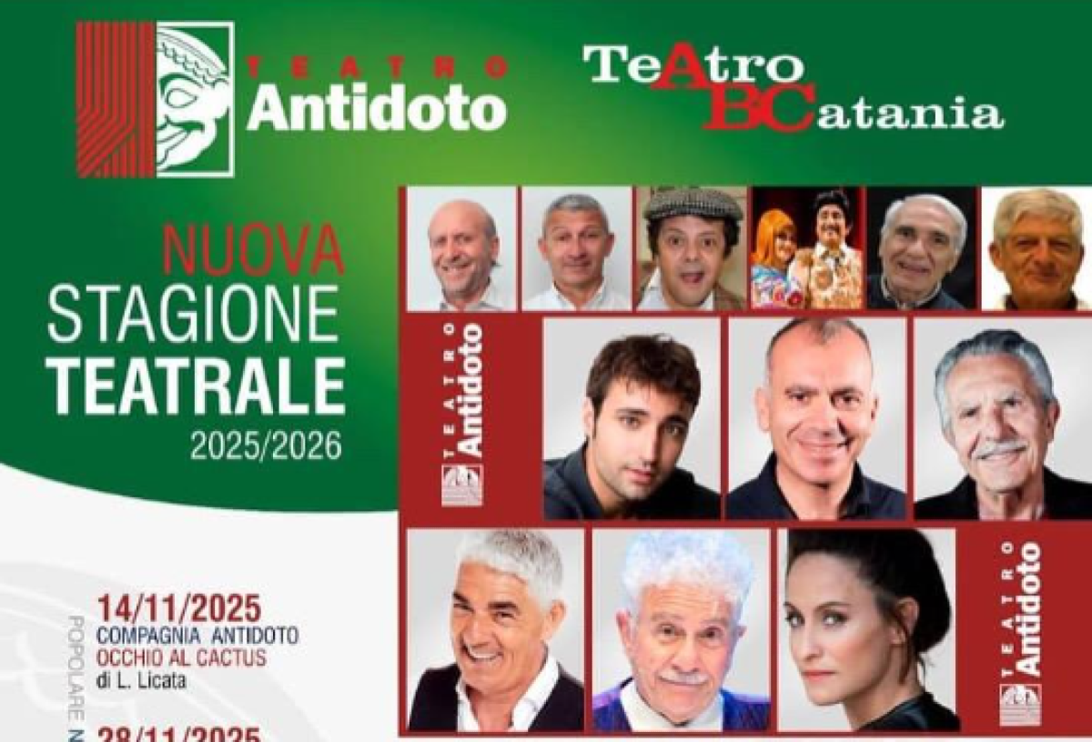 Teatro Antidoto: presentata la nuova stagione teatrale 2025/2026 - 