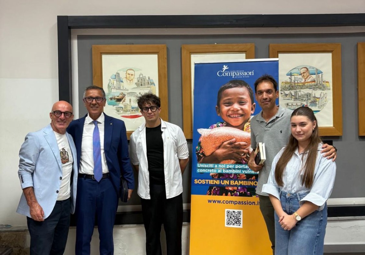 Il Rotaract porta Compassion Italia a Gela: solidarietà e testimonianze alla Pinacoteca - 
