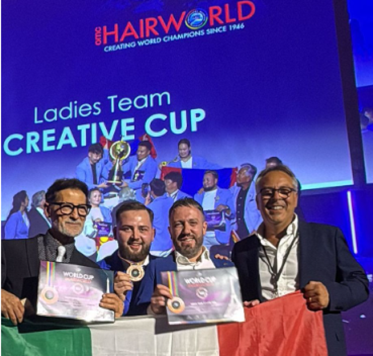 Parigi, giovane gelese Giovanni Ratto porta l’Italia sul podio ai Mondiali OMC Hair World 2025 - 