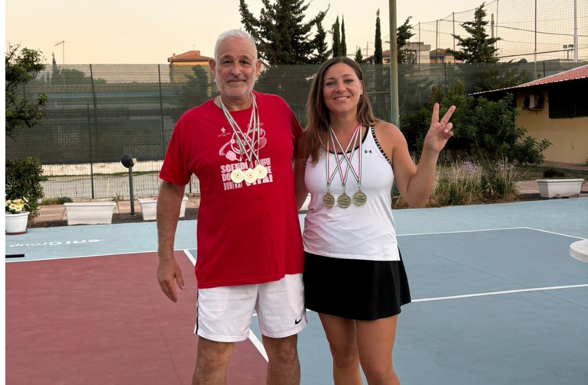 Bocchieri e Anello dominano la terza tappa del torneo di Pickleball - 