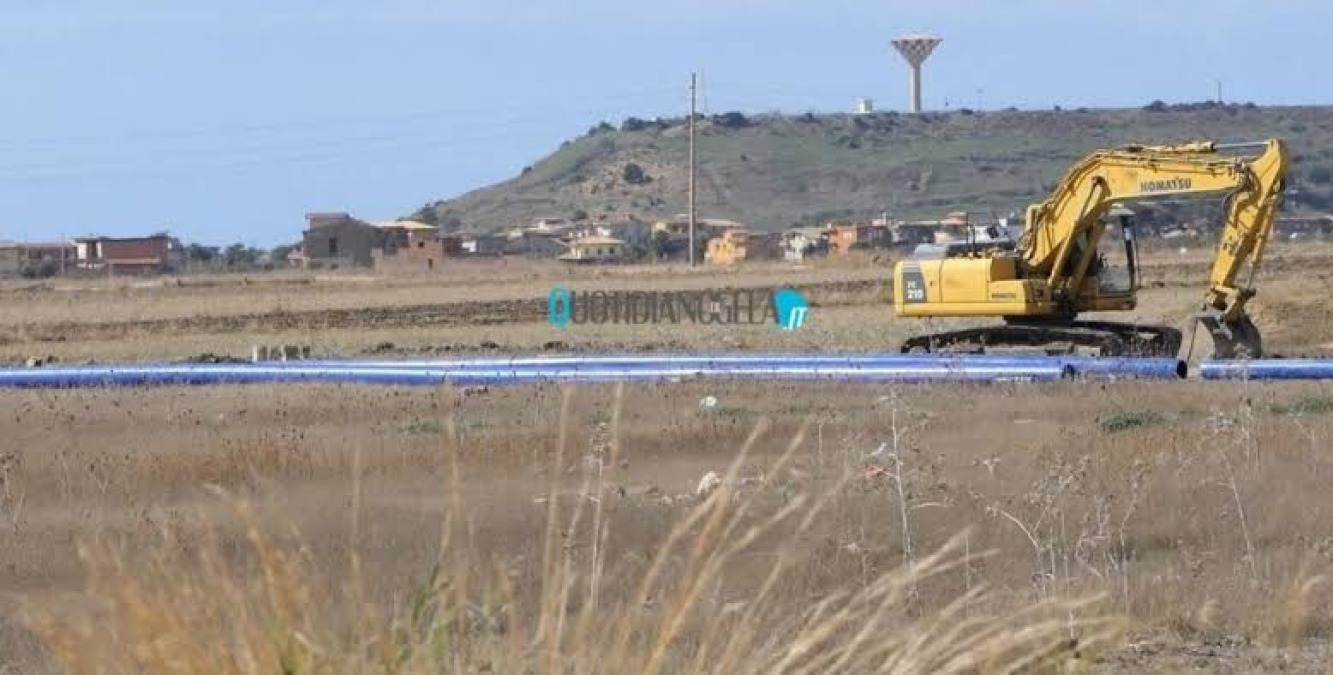 Gela senz'acqua: ritardi nei lavori della nuova condotta San Leo- Montelungo - 