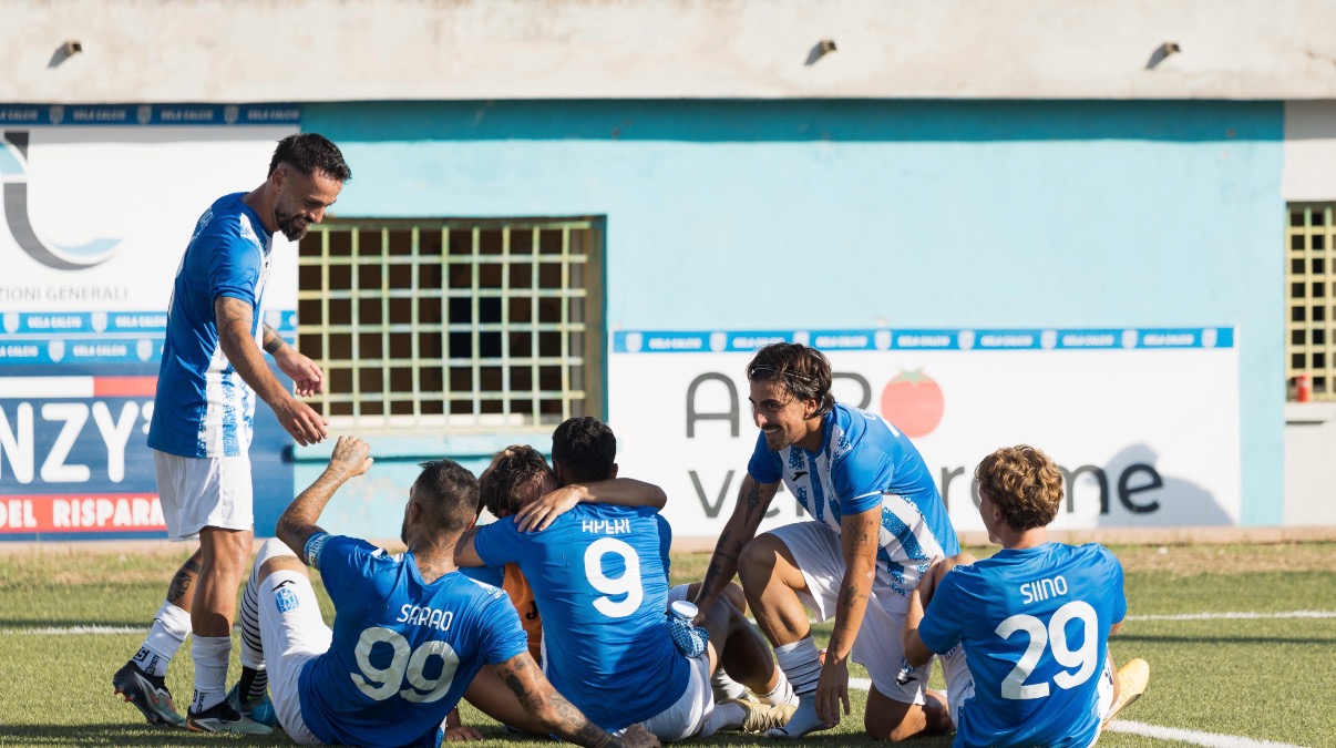 Serie D, Gela di scena a San Cataldo per il primo derby nisseno - Foto di Davide Gerbino 