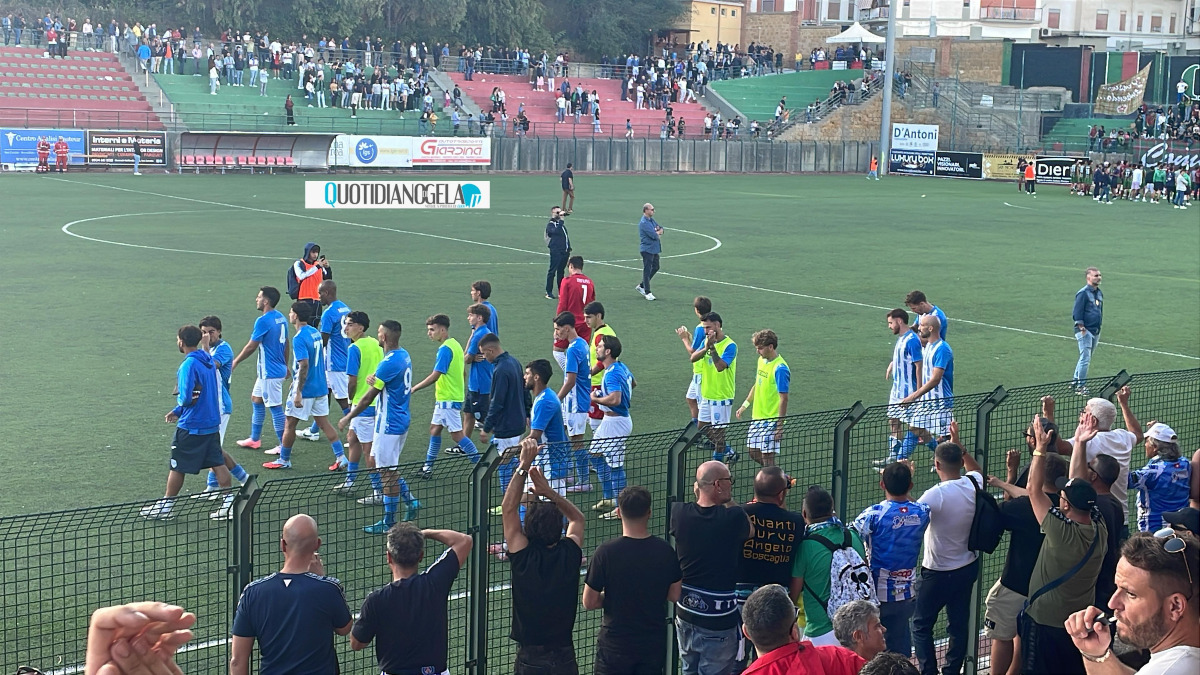 Gela sottotono e prima sconfitta: la Sancataldese passa nel finale, 1-0 - 