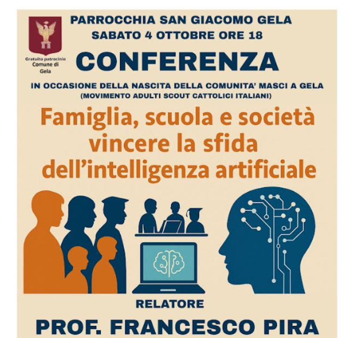 “Famiglia, scuola e società: vincere la sfida dell’intelligenza artificiale” - 