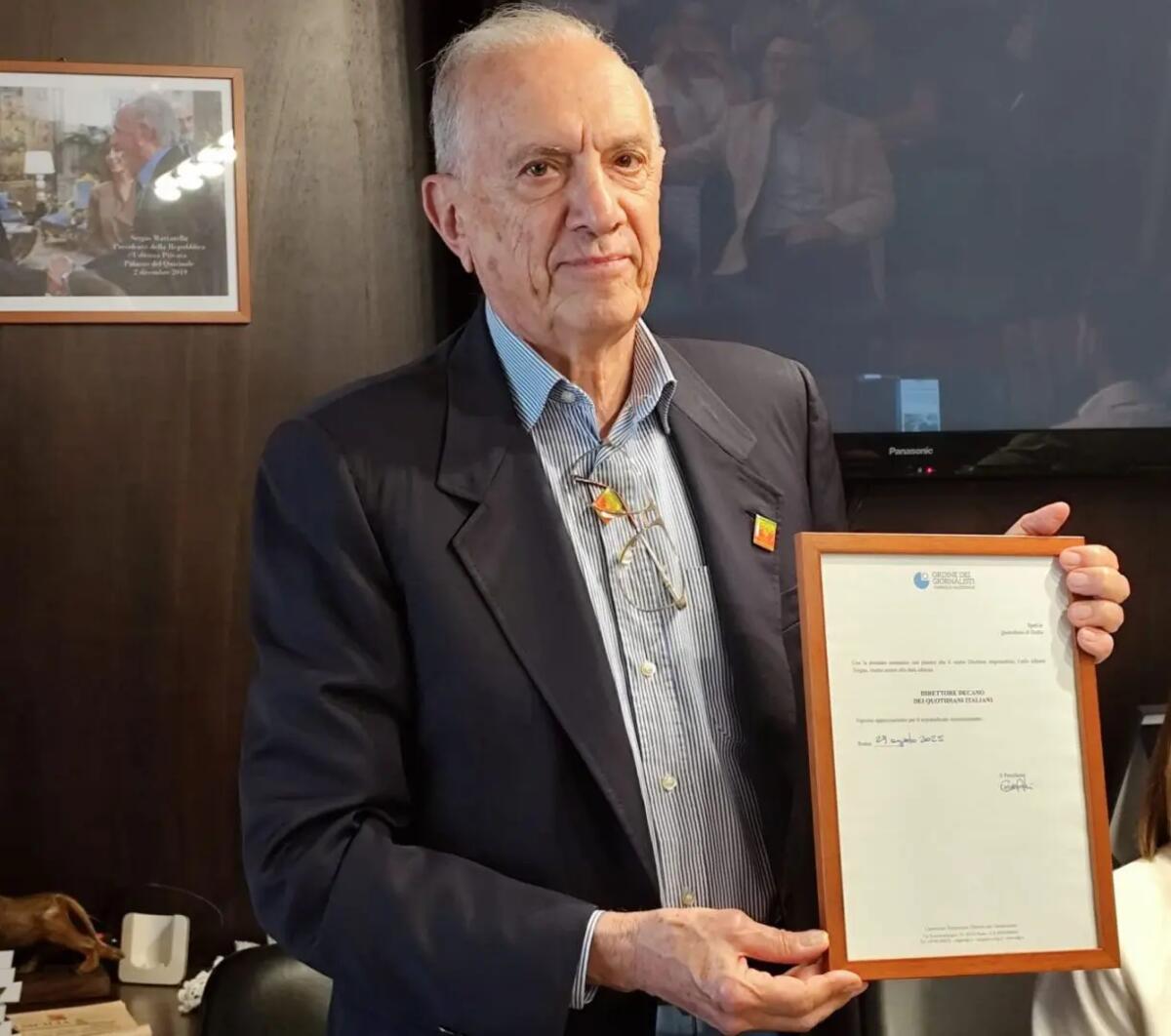 Tregua ‘Direttore Decano dei Quotidiani Italiani’, il Qds.it si rinnova - 