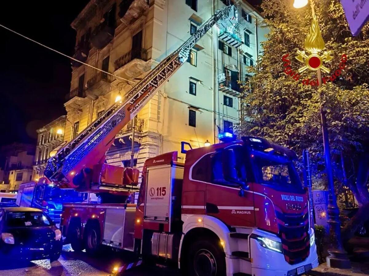 Incendio nella notte in un appartamento a Palermo, nessun ferito - 
