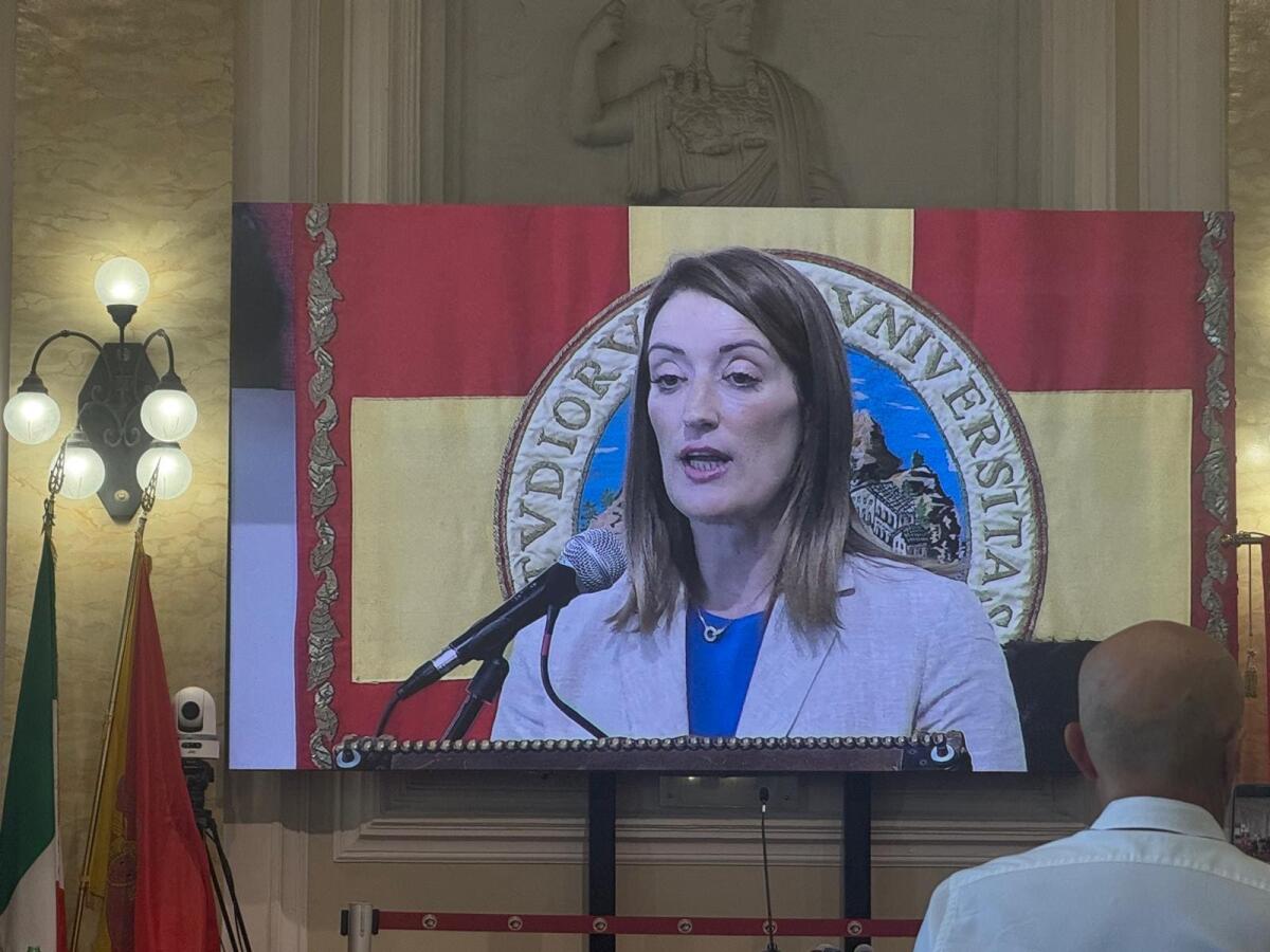 Metsola “L’Italia ha insegnato molto all’Europa, faremo di tutto contro la criminalità” / Video - 