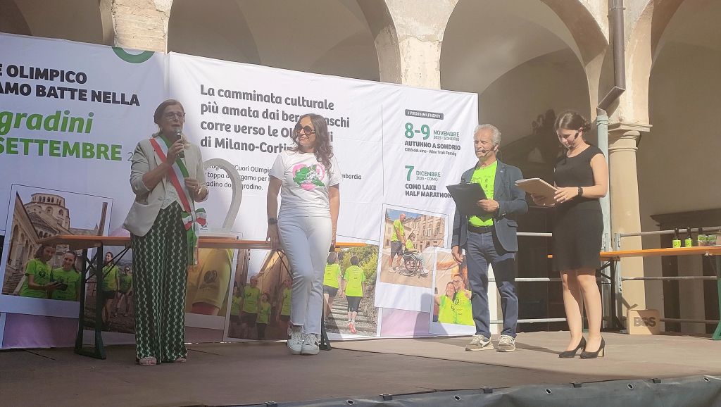 La “Millegradini” di Bergamo, decima tappa del progetto “Cuori Olimpici” - 