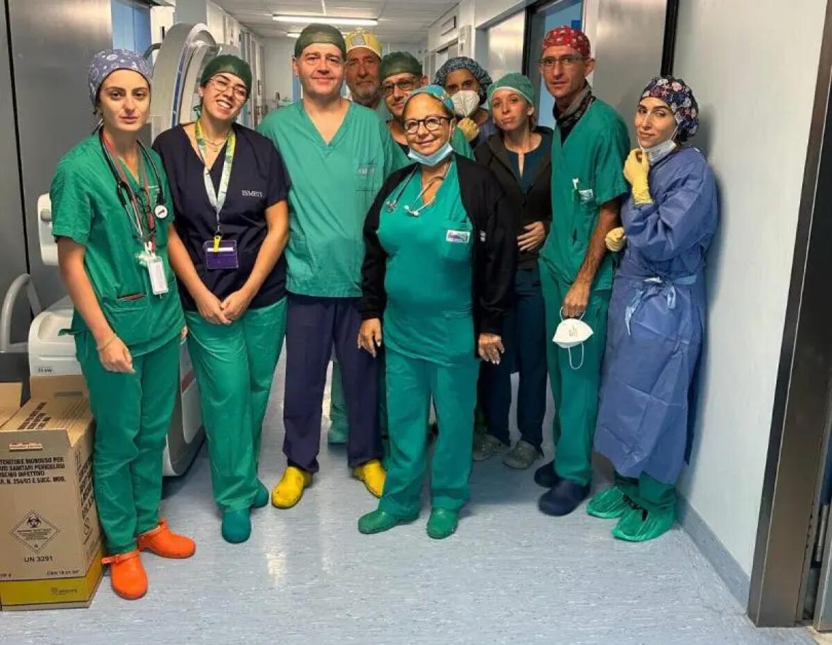 All’ospedale Villa Sofia è stato eseguito un delicato intervento di prelievo multiorgano su un paziente di 30 anni in morte cerebrale - 