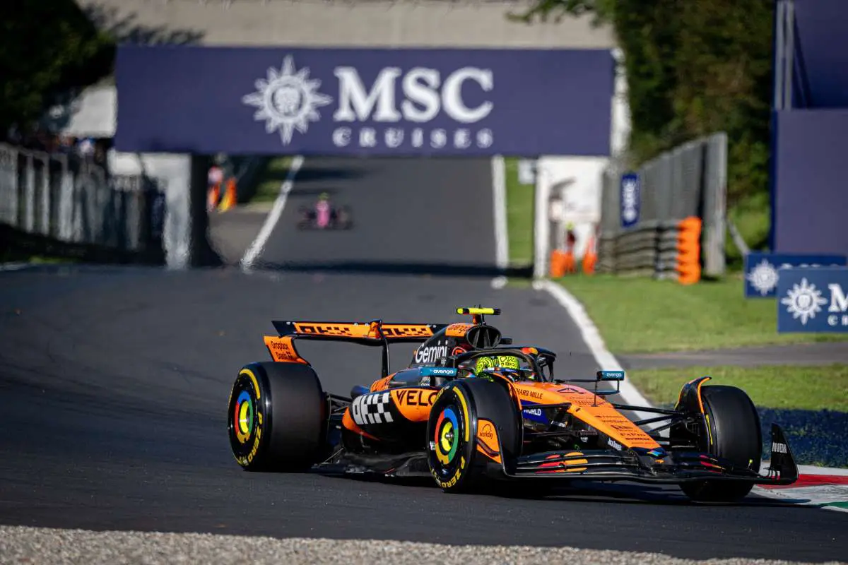 Norris il più veloce nelle fp2 del Gp Italia, Leclerc 2° - 