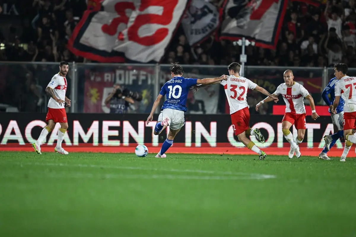 Como-Genoa 1-1, Ekuban risponde a Paz - 