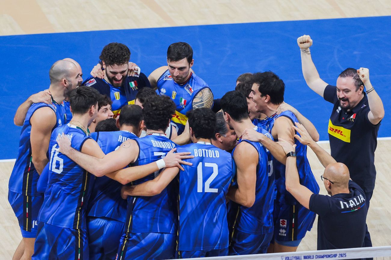 L’Italvolley maschile sul tetto del mondo, battuta 3-1 la Bulgaria - 