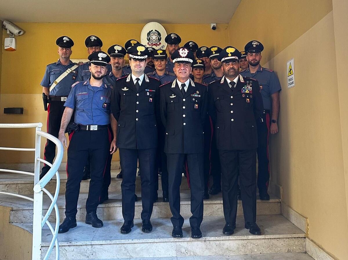 Il Comandante della Legione Carabinieri “Sicilia” Del Monaco in visita alle stazioni di Brancaccio e Zen a Palermo - 