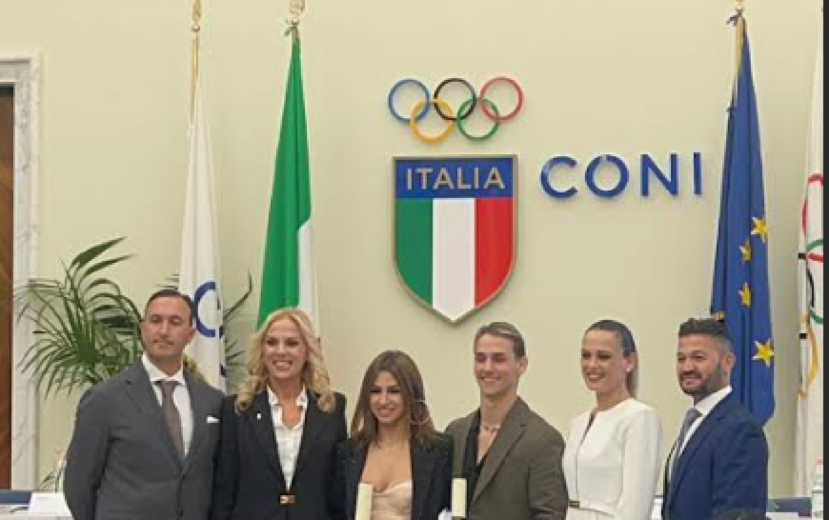 Orgoglio gelese al Coni, i ballerini Marika Scerra e Carmelo Biundo premiati a Roma - 