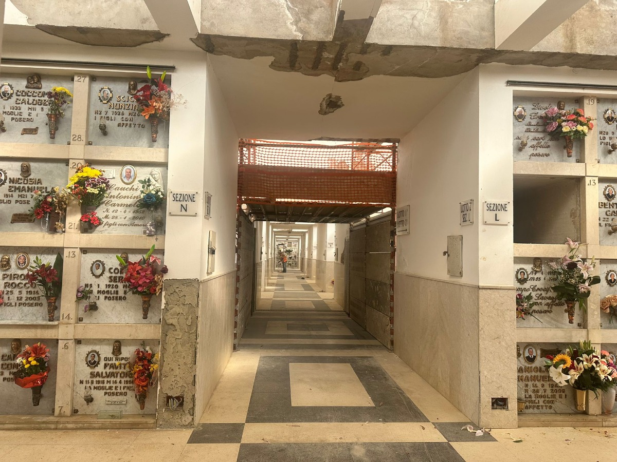 Cimitero Farello, lavori a ridosso della commemorazione dei defunti - 