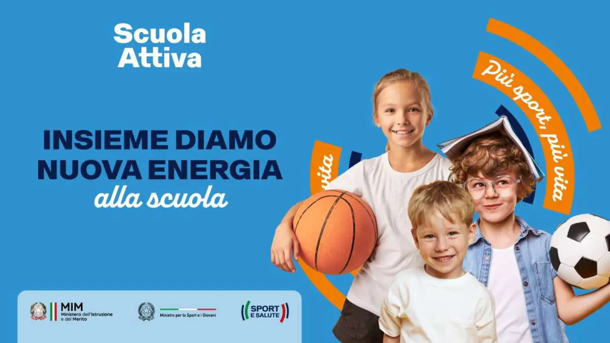 Torna anche per l’anno scolastico 2025-2026 il progetto “Scuola Attiva” - 