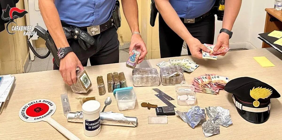 Colpo allo spaccio in centro storico a Ragusa, un arresto e 2 kg di droga sequestrati - 