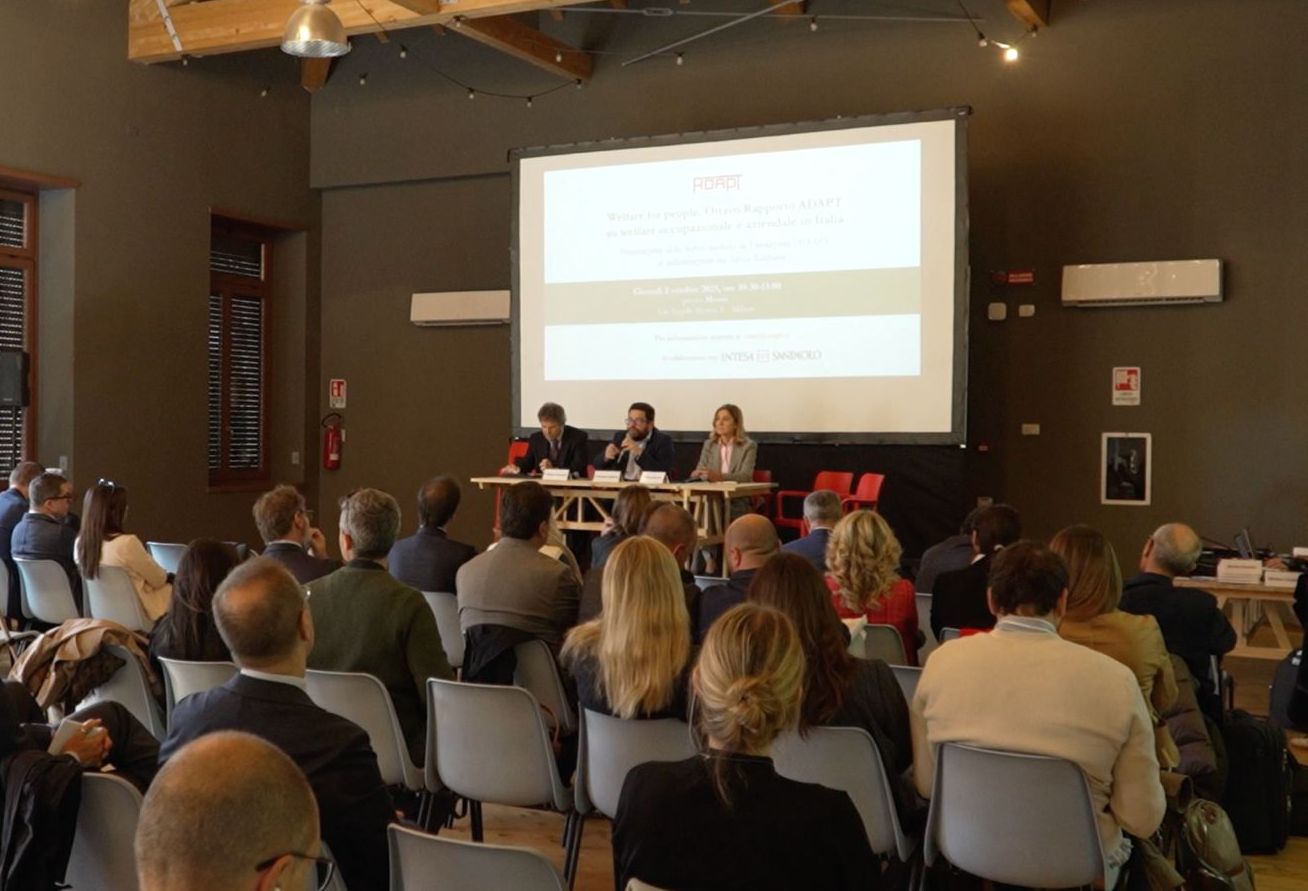 Da Intesa Sanpaolo e Adapt 8^ Rapporto su welfare occupazionale italiano - 