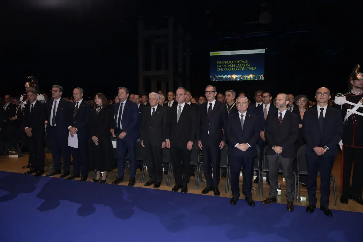 Poste e Cdp celebrano con Mattarella i 150 anni del risparmio postale - 