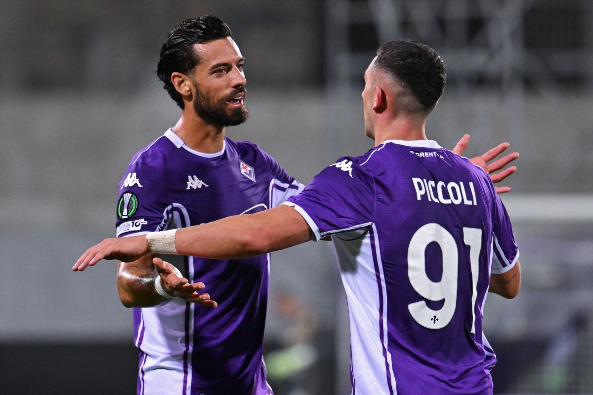 Piccoli e Ndour gol, Fiorentina-Sigma Olomouc 2-0 - 