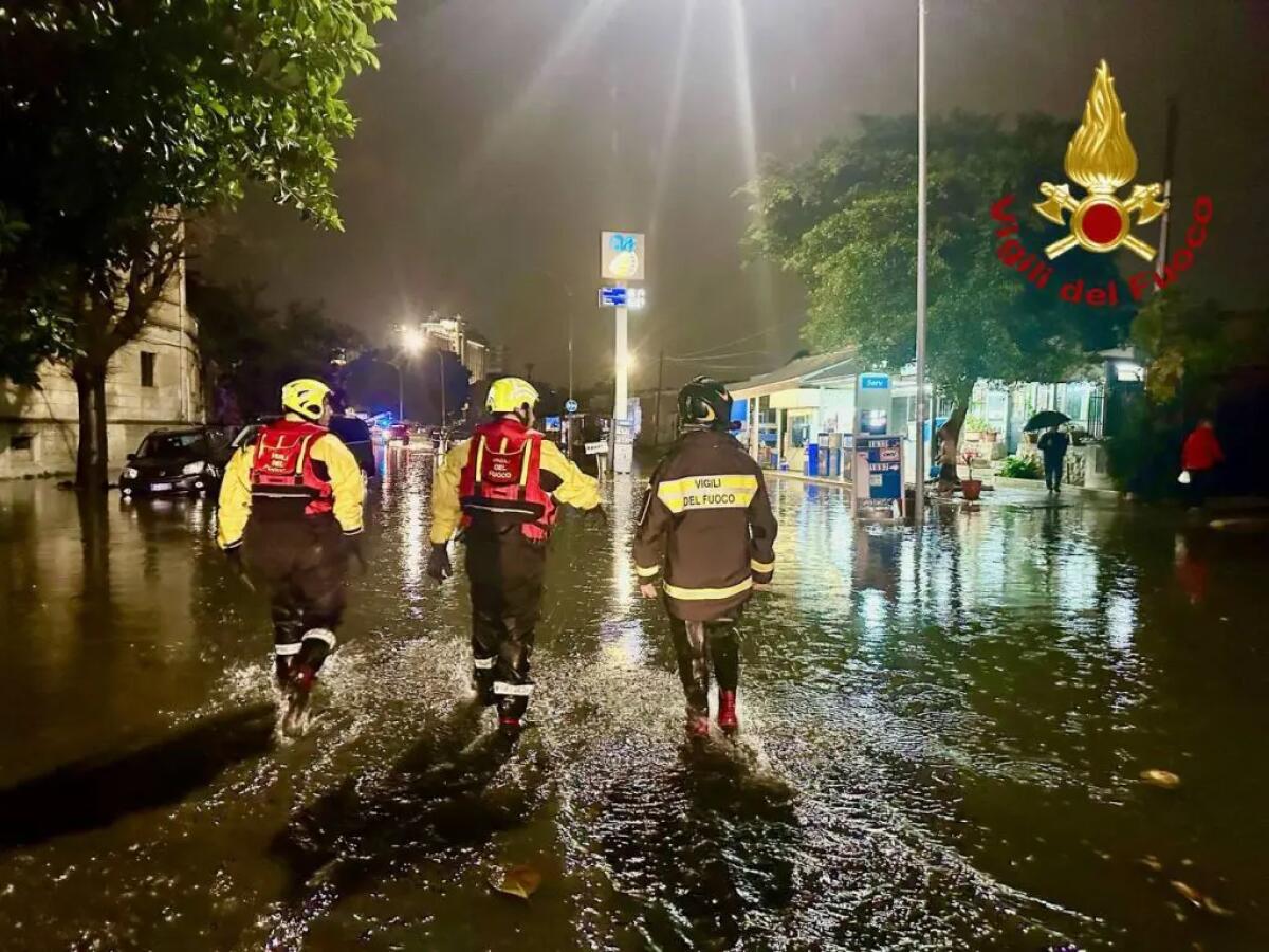 Violento nubifragio a Palermo, danni e disagi alla circolazione - 