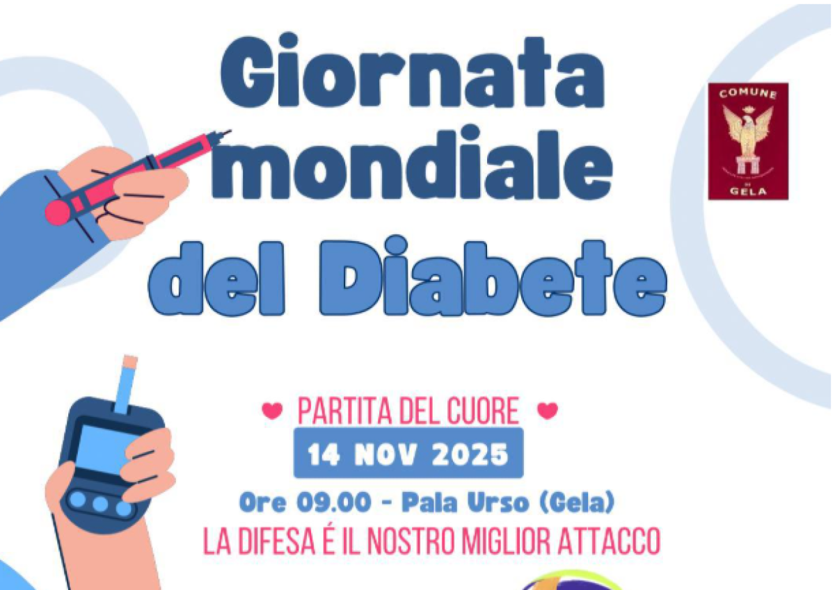 L' associazione Diabete3 celebra la Giornata Mondiale del Diabete con la “Partita del Cuore” al Pala Urso - 