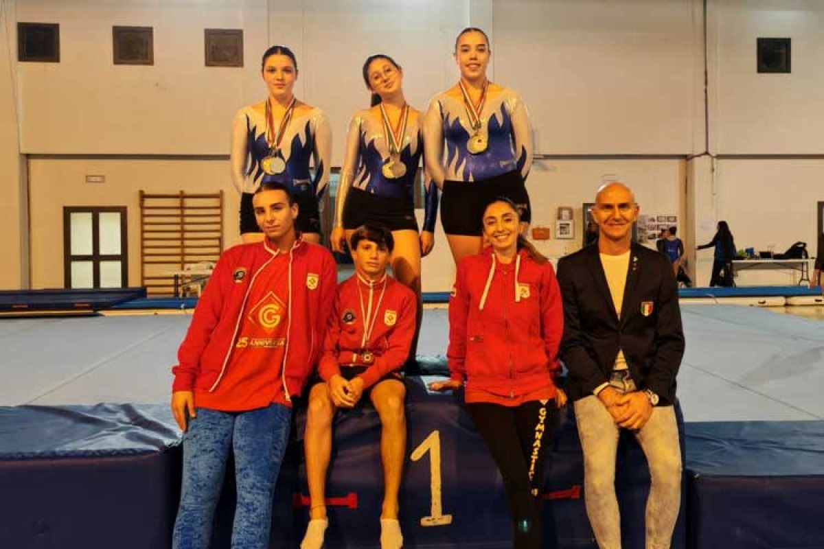 Gli atleti della "Gymnastics club" confermano il titolo regionale imponendosi a Ragusa - 