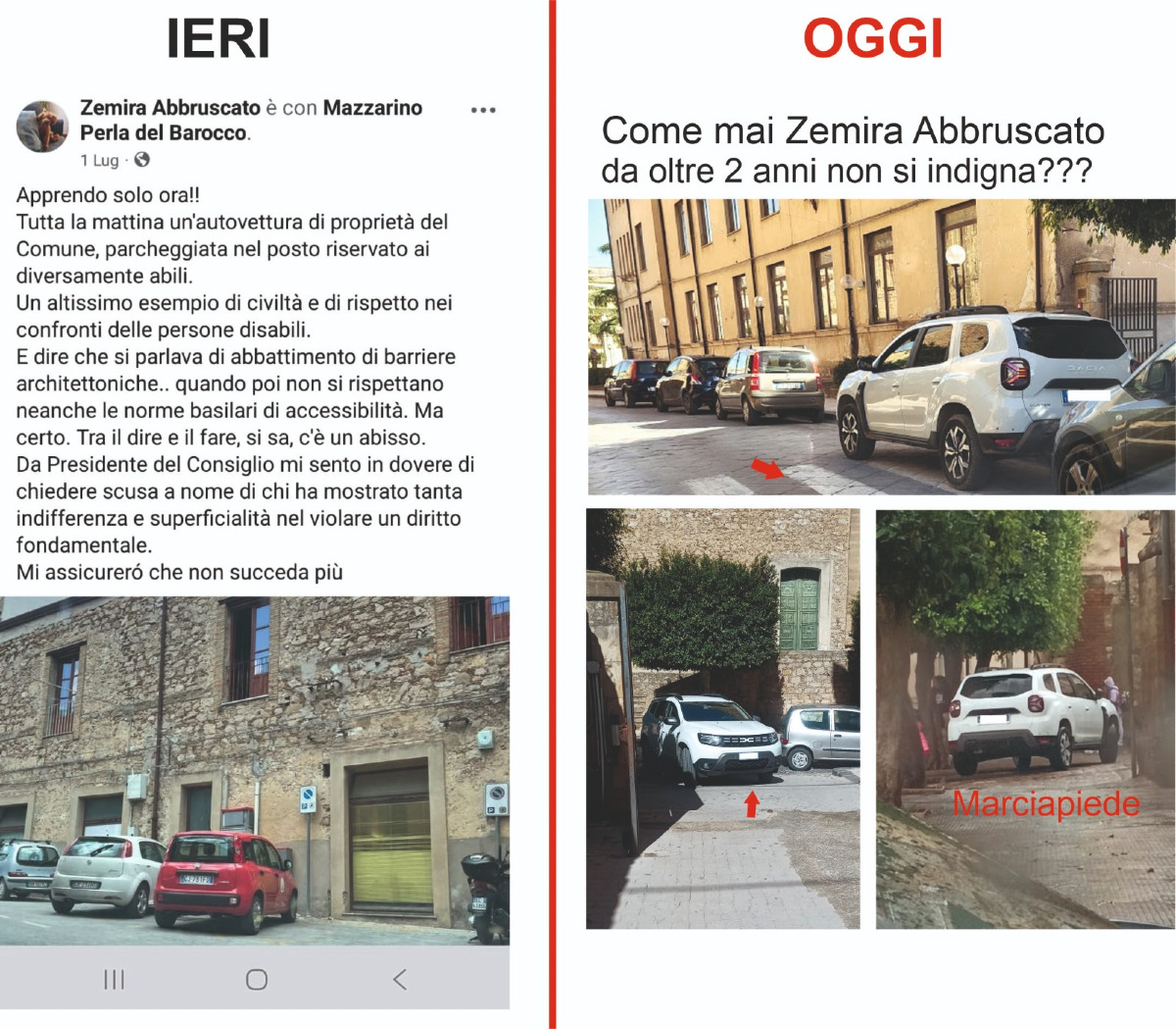 Mazzarino, scontro politico su tutti i fronti: interpellanza, "infrazioni stradali del presidente" - 