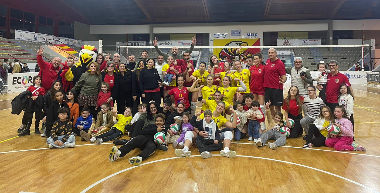 Nuova città Gela torna al successo, al PalaLivatino 3-0 contro Palermo - 