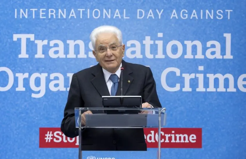 Mattarella “Crimine organizzato può essere vinto con largo concorso di forze” - 