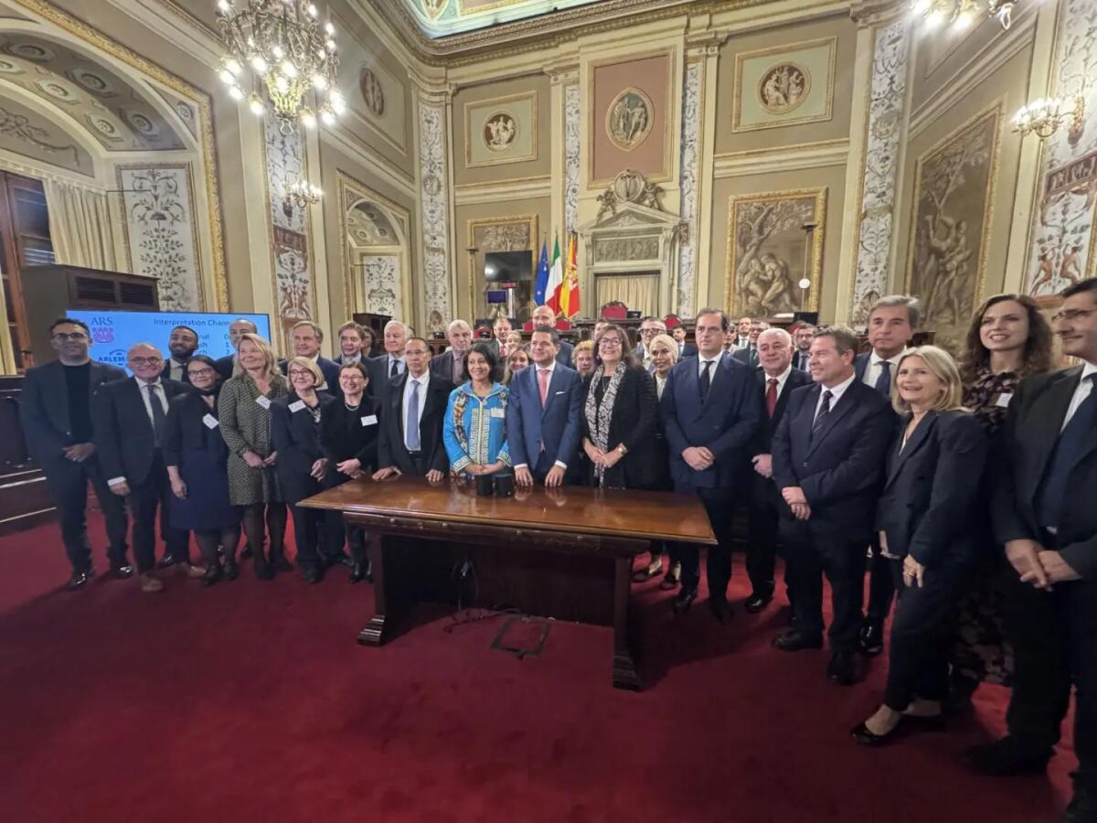 Sessione plenaria ARLEM a Palermo, presentato il patto per il Mediterraneo - 