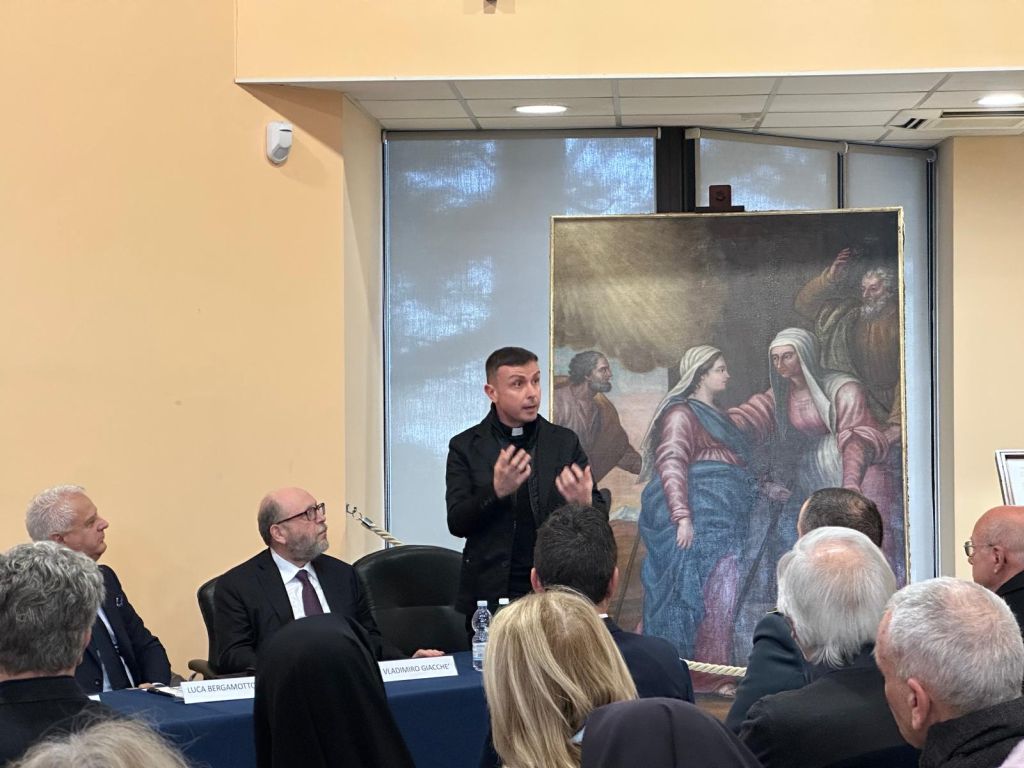 Banca del Fucino, svelato a L’Aquila il restauro della tela “La Visitazione” - 