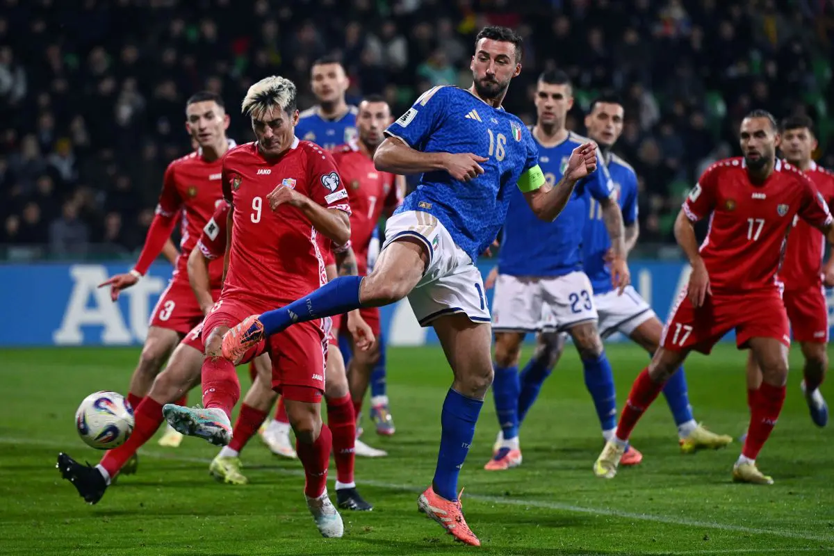 L’Italia vince in Moldova 2-0, decidono nel finale Mancini ed Esposito - 