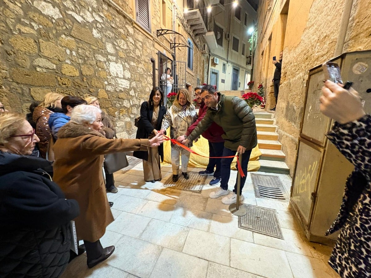 Inaugurata la scalinata di via Cadorna - 