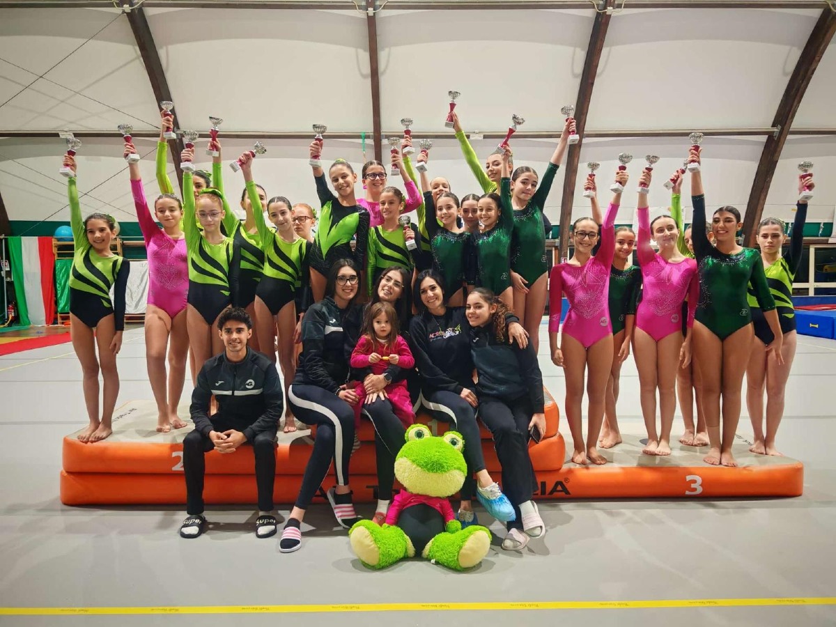 L'Acrobatic Group sbaraglia la concorrenzA al Campionato Amichevole di Ginnastica Artistica  - 